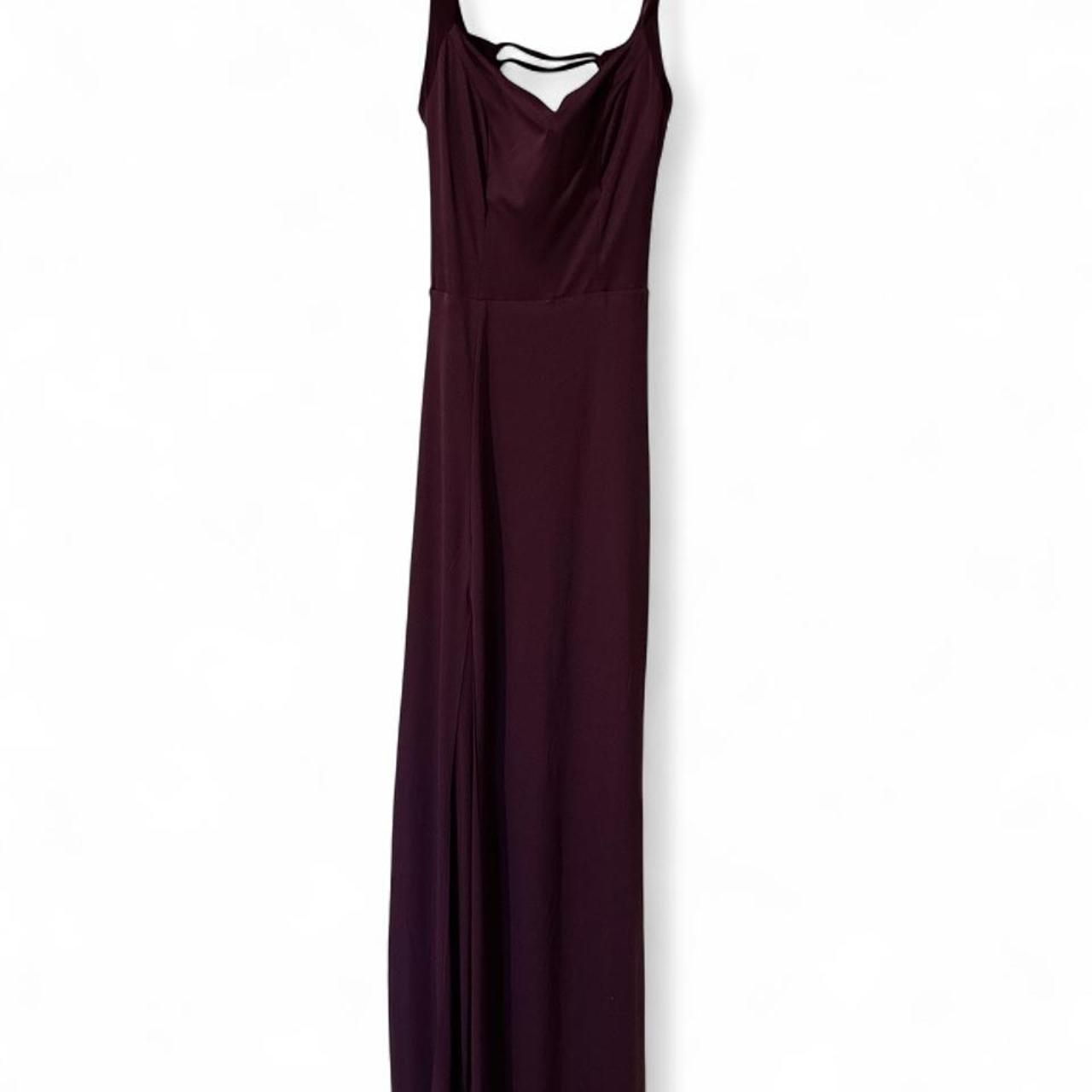 B-Darlin Women's Purple And Burgundy Dress